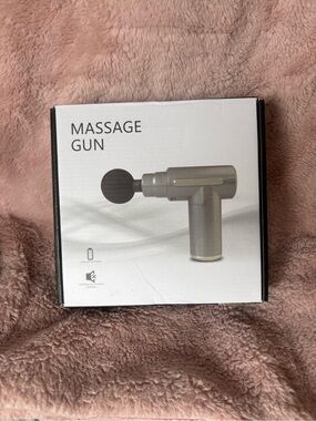 Silver Massage Gun by